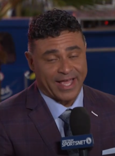 High Quality Sportscaster Don't Care Blank Meme Template