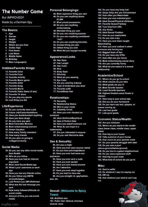 Ask Claire question so I can come up with more useless lore | image tagged in pick a number | made w/ Imgflip meme maker