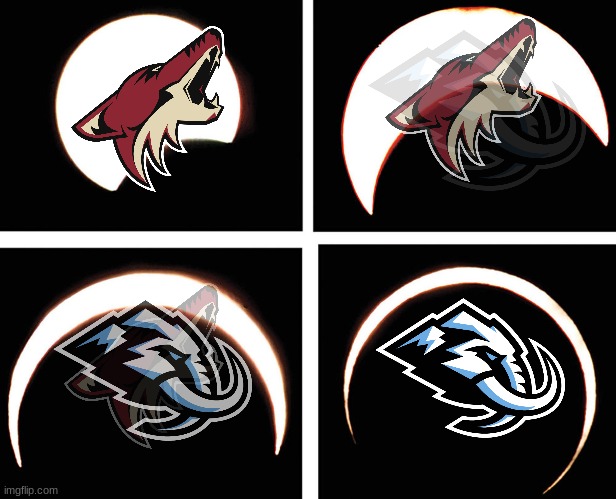 Utah Mammoth meme | image tagged in memes,hockey,arizona,sports,utah,nhl | made w/ Imgflip meme maker