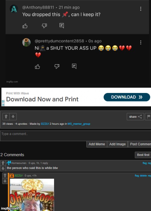 big surprise :cry: | made w/ Imgflip meme maker