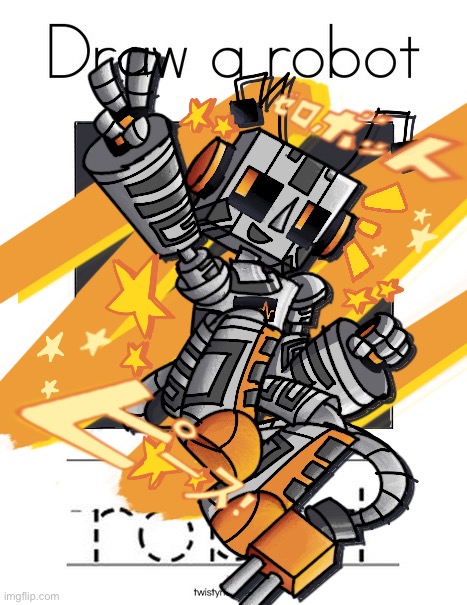 ゼロボット ピース! (note: Did I cook guys) | made w/ Imgflip meme maker