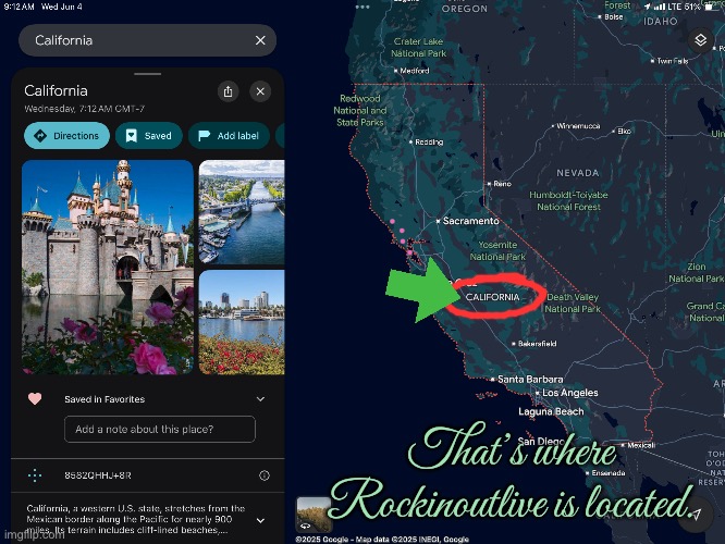Take a flight to California | That’s where Rockinoutlive is located. | image tagged in texas,california,girl,pretty girl,beautiful girl,girlfriend | made w/ Imgflip meme maker