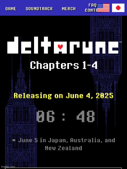 Deltarune is so close! | image tagged in deltarune | made w/ Imgflip meme maker