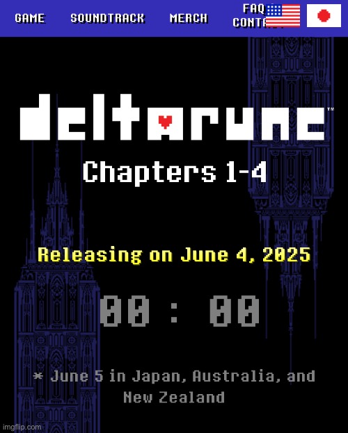 ITS OUT!!!!!! | image tagged in deltarune | made w/ Imgflip meme maker