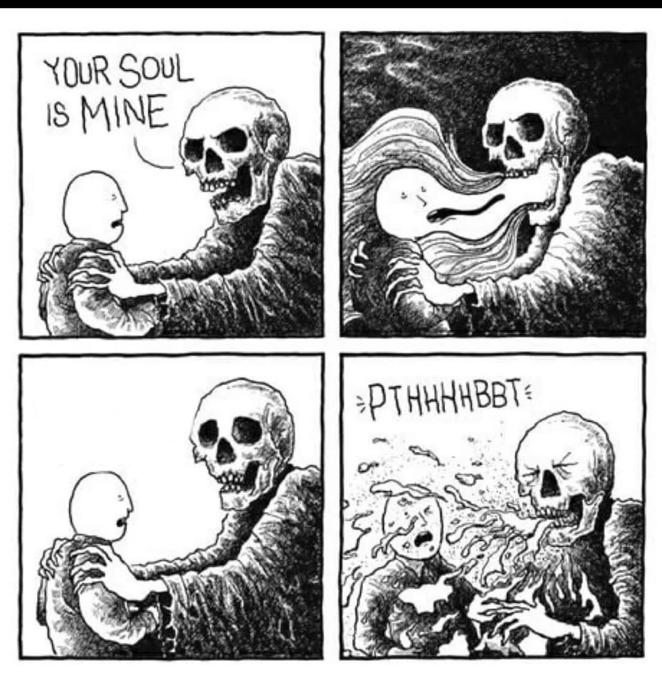 Your Soul Is Mine Blank Meme Template
