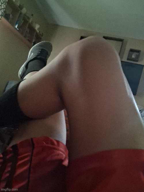 Thigh and leg reveal | made w/ Imgflip meme maker