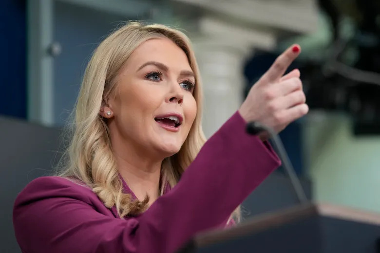 Trump's Press Secretary Blank Meme Template