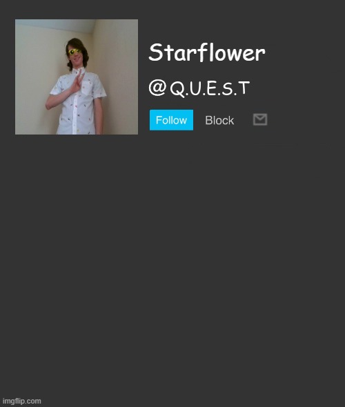 High Quality Starflower quest template Blank Meme Template