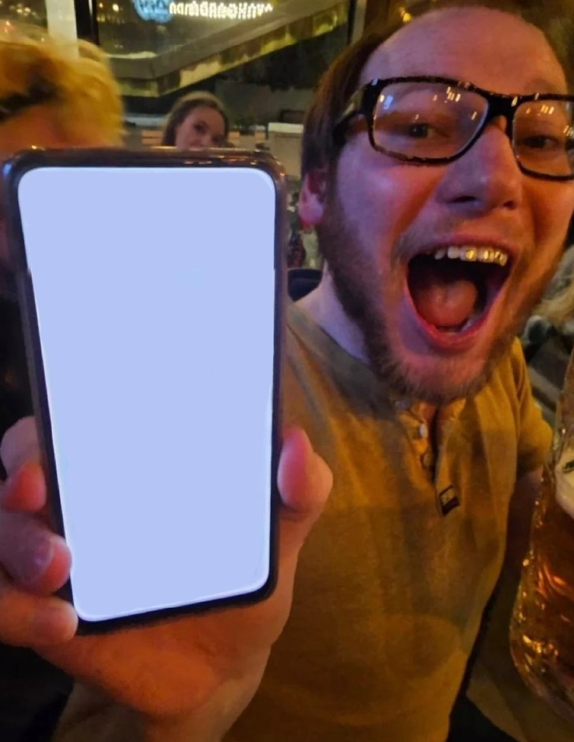 soyjak phone Blank Meme Template