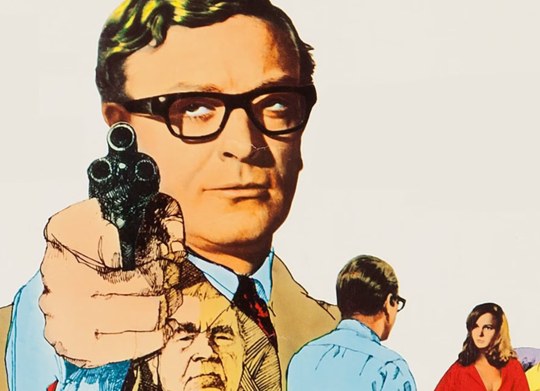 Michael Caine in Funeral in Berliin Blank Meme Template