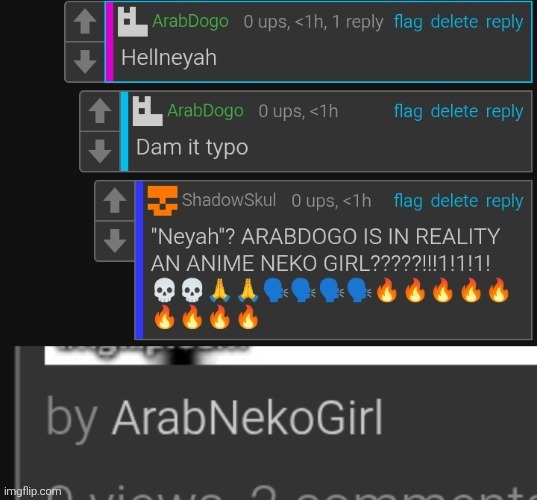 In case y'all missed it, it's canon now | made w/ Imgflip meme maker