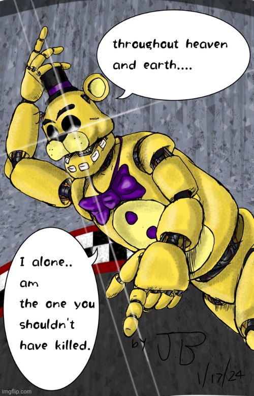 Back on my fnaf phase, yippee -_- | made w/ Imgflip meme maker