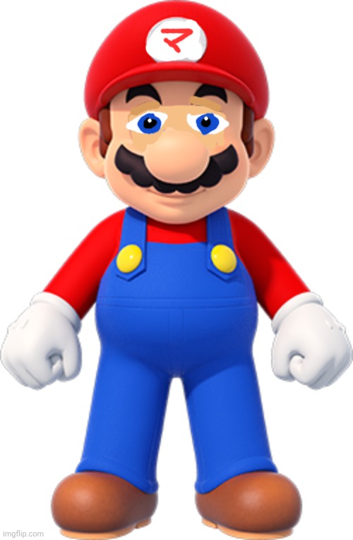 マ | image tagged in mario | made w/ Imgflip meme maker