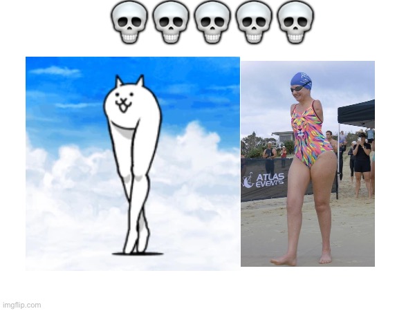 Battle cat irl | 💀💀💀💀💀 | image tagged in battle cats,game irl,offensive | made w/ Imgflip meme maker