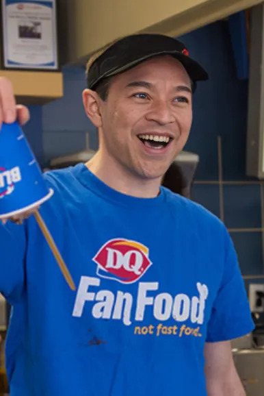 Simon Levan the DQ Worker Blank Meme Template