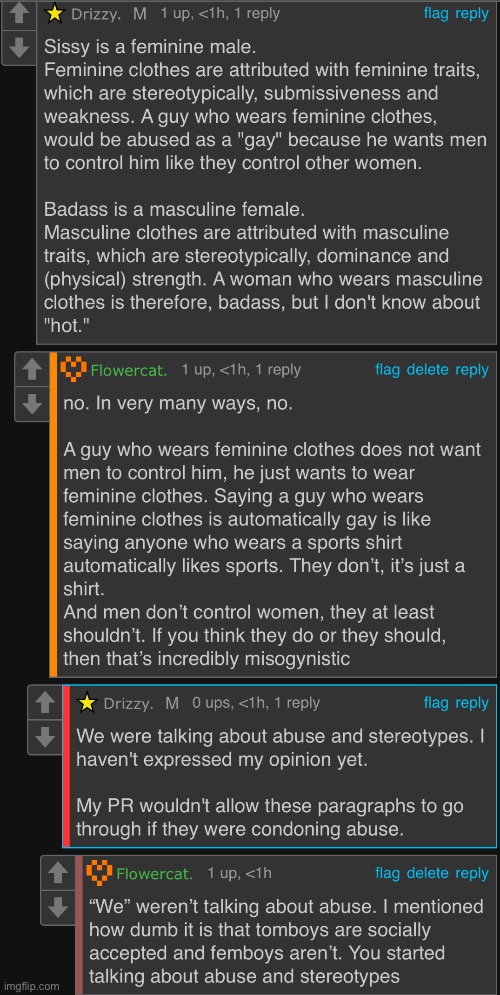 Am I crazy or are they being misogynistic? Like am I just not getting their point? | made w/ Imgflip meme maker