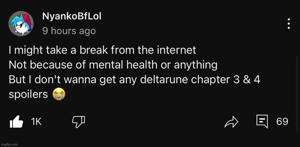 This is the guy who made sprunki btw, he lwk chill | made w/ Imgflip meme maker