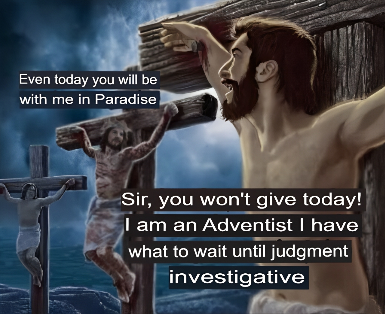 White lies Blank Meme Template