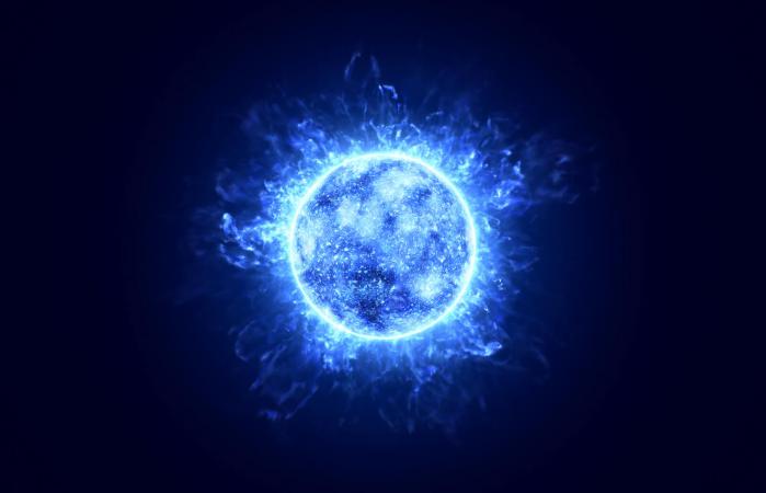 Blue orb Blank Meme Template