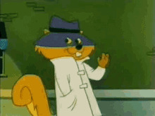 secret squirrel racist Blank Meme Template