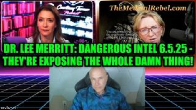 Dr. Lee Merritt: Dangerous Intel 6.5.25 - They're Exposing The Whole Damn Thing! (Video) 