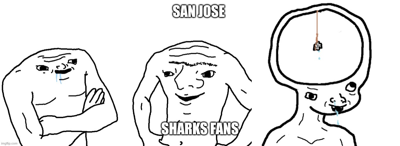 Sharks are really choking really bad | SAN JOSE; SHARKS FANS | image tagged in sharks,nhl,hockey memes,hockey,san jose | made w/ Imgflip meme maker