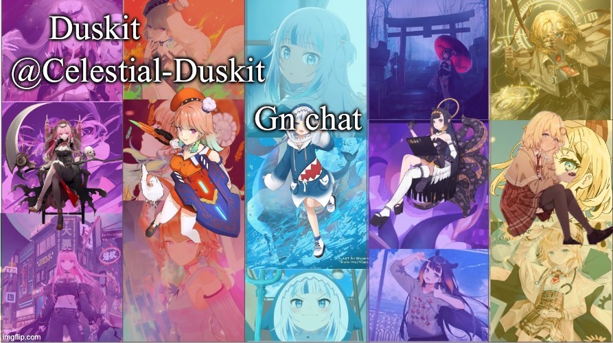 I can talk again in 7 hours | Gn chat | image tagged in duskit s myth temp | made w/ Imgflip meme maker