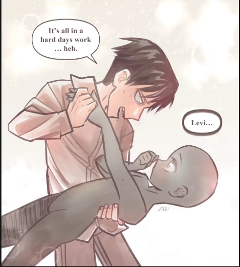 levi and yn Blank Meme Template