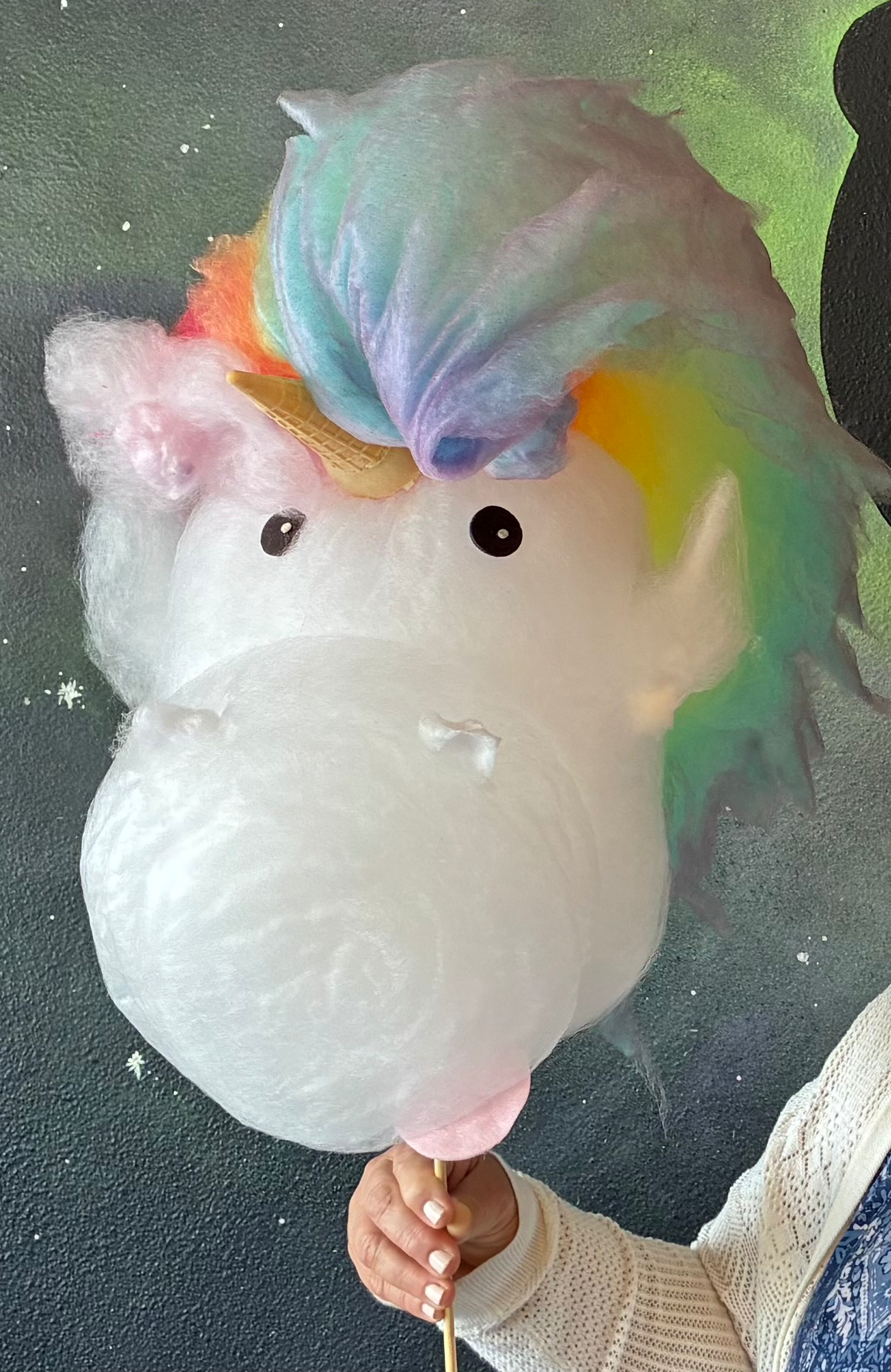 Cotton Candy Unicorn Blank Meme Template