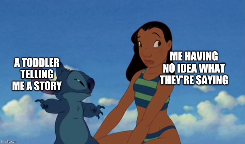 Real | image tagged in stitch,lilo and stitch,nani,nice butt,toddler,kids | made w/ Imgflip meme maker