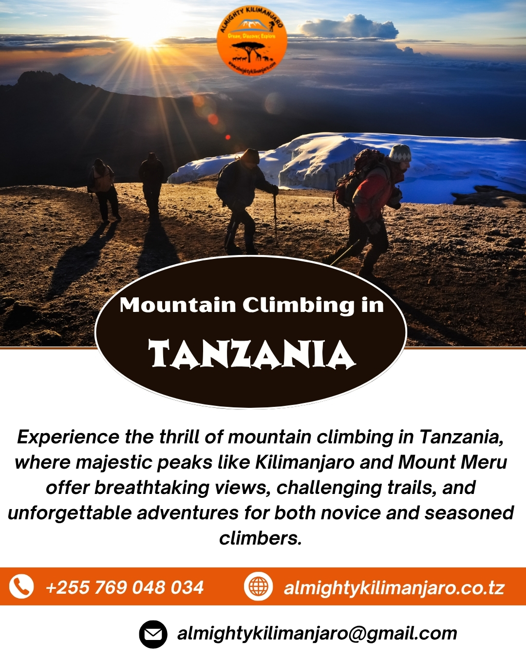 Mount Kilimanjaro Trekking Tours In Tanzania Blank Meme Template