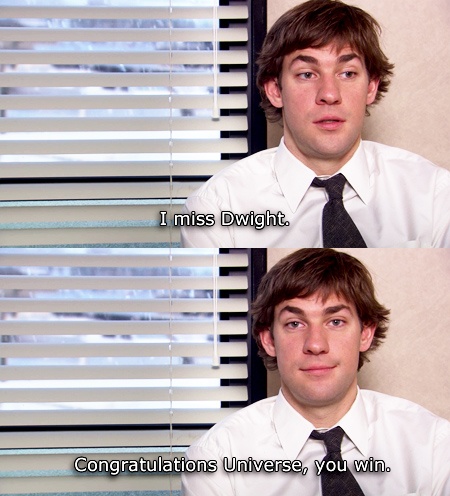Miss Dwight Blank Meme Template