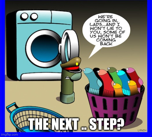 Sock adventures | THE NEXT .. STEP? | image tagged in sock adventures | made w/ Imgflip meme maker