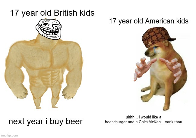 we need to lower it to 18 | image tagged in party,buff doge vs cheems | made w/ Imgflip meme maker