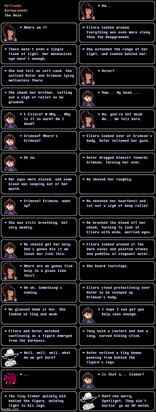 A new person. (Chapter 41) | image tagged in understream,undertale,chapters,chapter,corruption,textbox | made w/ Imgflip meme maker