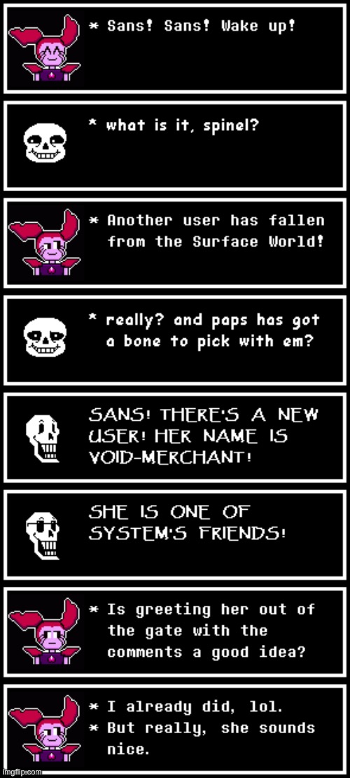 Welcome to the Understream, Void! | made w/ Imgflip meme maker