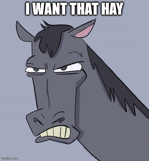 I WANT THAT HAY | made w/ Imgflip meme maker