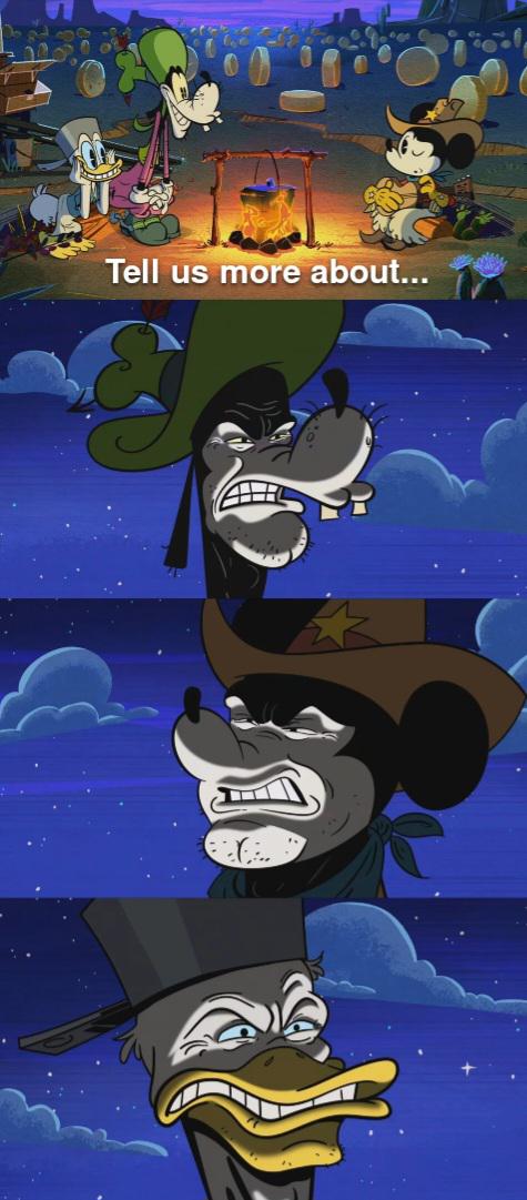 Mickey Donald Goofy Blank Meme Template