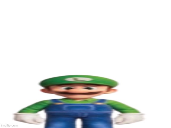 Luigi | image tagged in blank white template | made w/ Imgflip meme maker