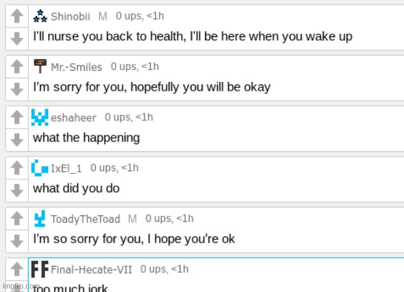 change of scenery, also ty guys <33 ily | made w/ Imgflip meme maker