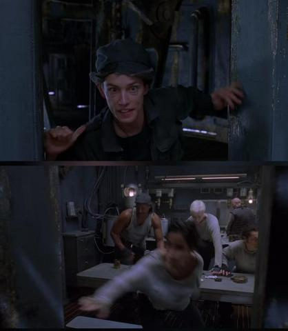 Neo is Fighting Morpheus Blank Meme Template