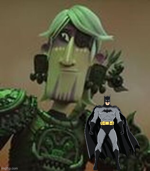 Batman and Zatz Fight Evil | image tagged in batman,heroes,dc comics,the joker,warner bros,poison ivy | made w/ Imgflip meme maker