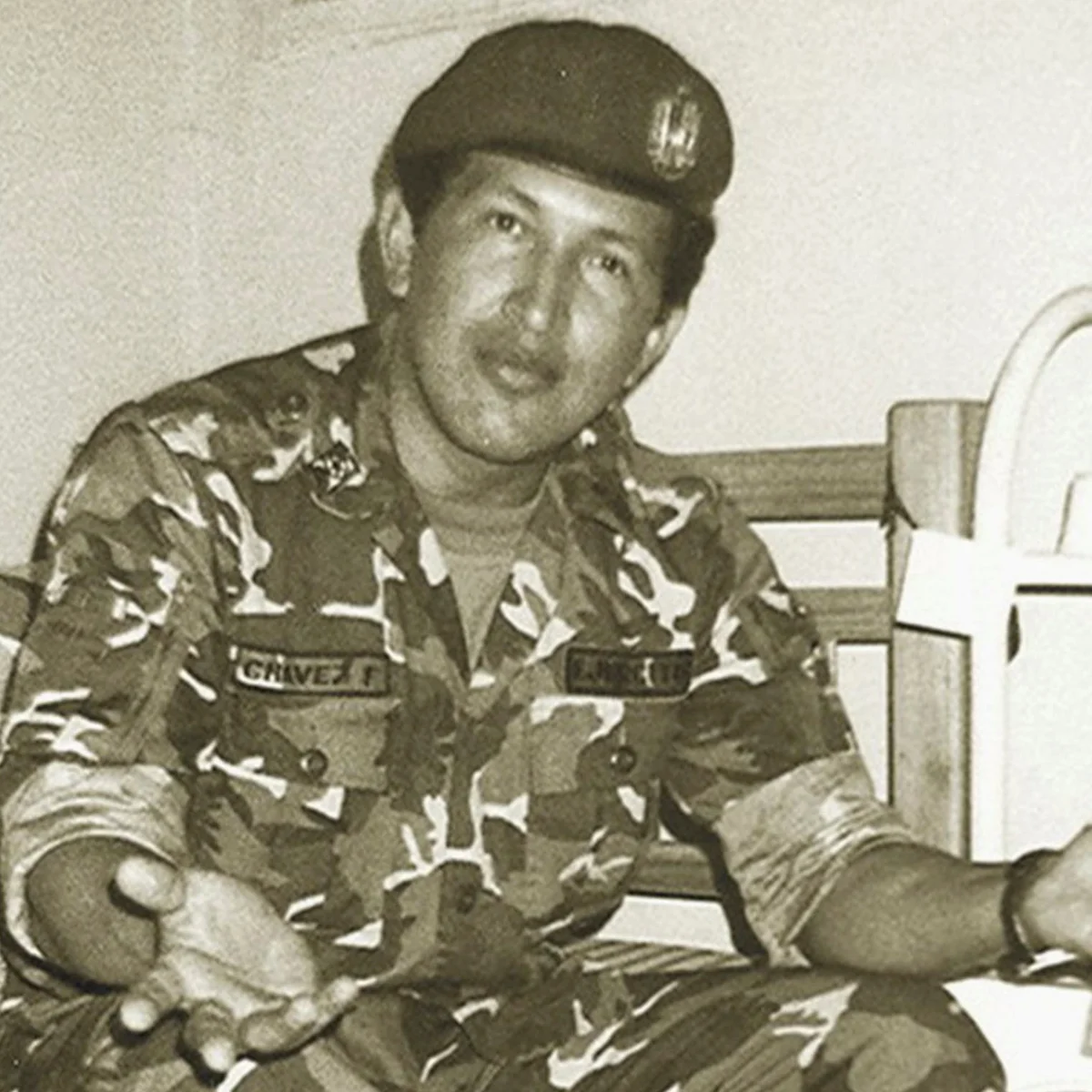 Hugo Chavez GOAT Blank Meme Template