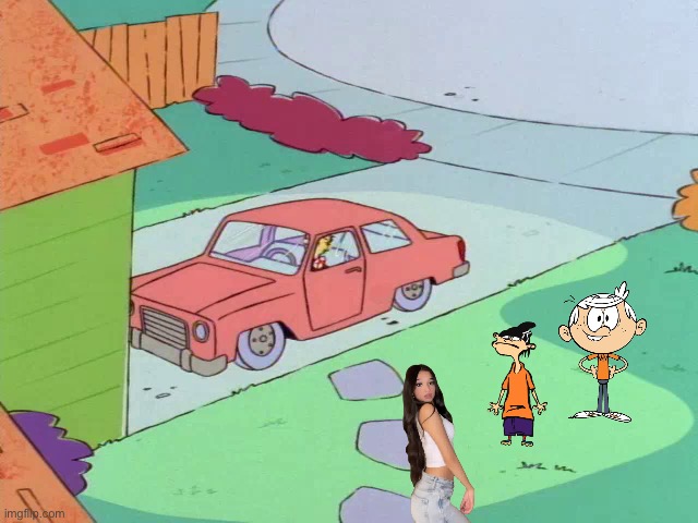Parked Car (Ed, Edd n Eddy) | image tagged in ed edd n eddy,the loud house,lincoln loud,cartoon network,vehicle,pretty girl | made w/ Imgflip meme maker