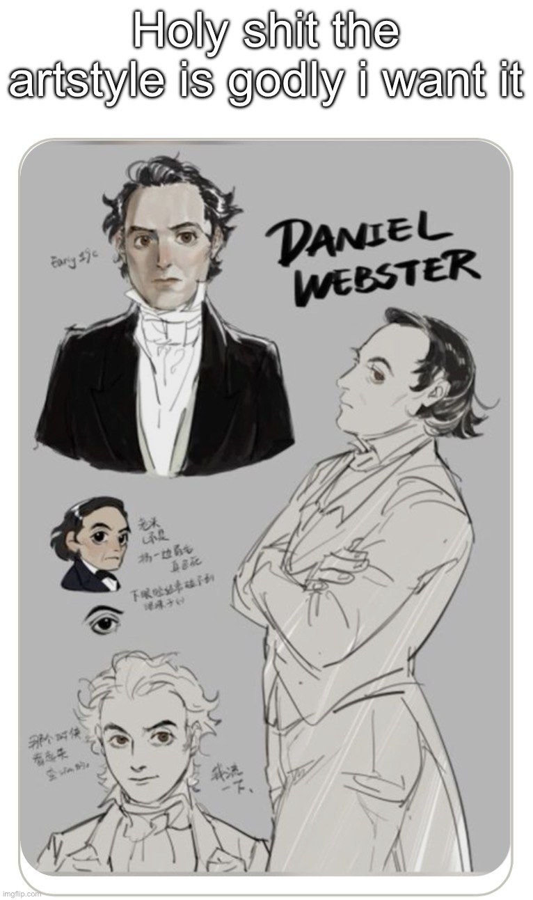 Holy shit the artstyle is godly i want it | made w/ Imgflip meme maker