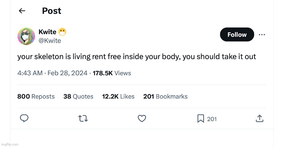 https://twitter.com/Kwite/status/1762564164893970571 | image tagged in https //twitter com/kwite/status/1762564164893970571 | made w/ Imgflip meme maker