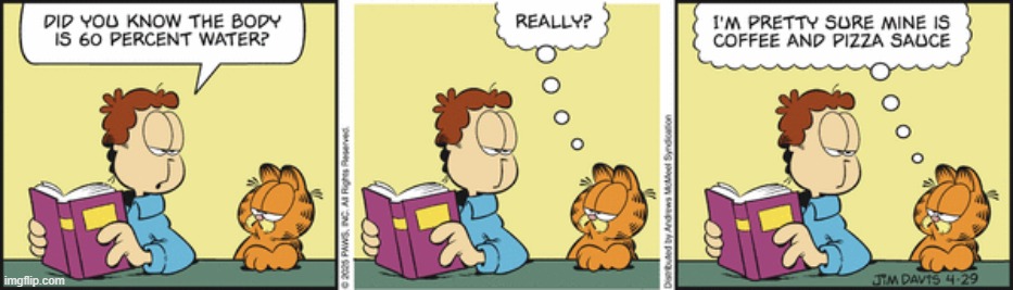 Garfield | image tagged in comics | made w/ Imgflip meme maker