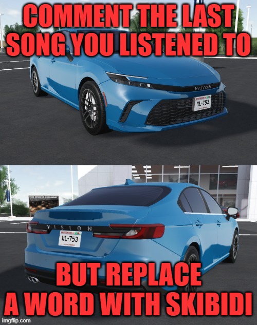 We Are Never Getting Skibidi Together - Taylor Swift | COMMENT THE LAST SONG YOU LISTENED TO; BUT REPLACE A WORD WITH SKIBIDI | image tagged in toyota_camrizz announcement temp,music,songs,comment,challenge,skibidi | made w/ Imgflip meme maker
