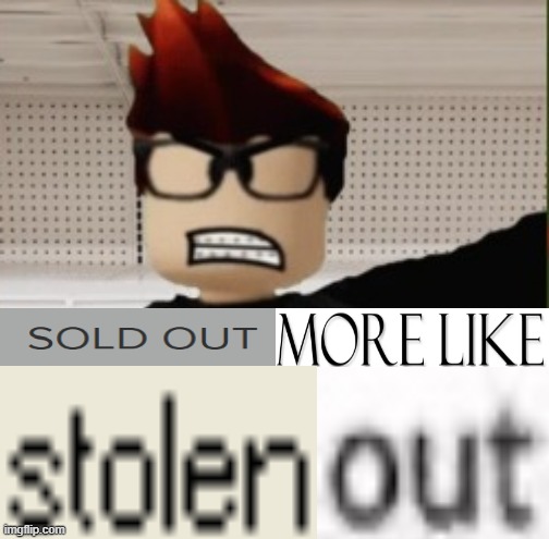 Expand Dong of MC at Cribmart | image tagged in mc selfie angry reaction,mc,cribmart,meng cho,sold out,sold out more like stolen out | made w/ Imgflip meme maker