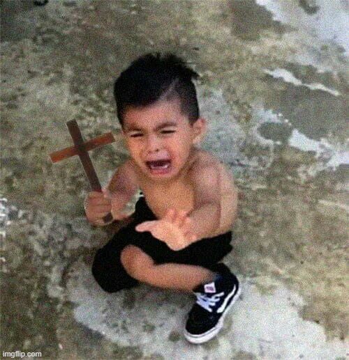 image tagged in scared kid | made w/ Imgflip meme maker